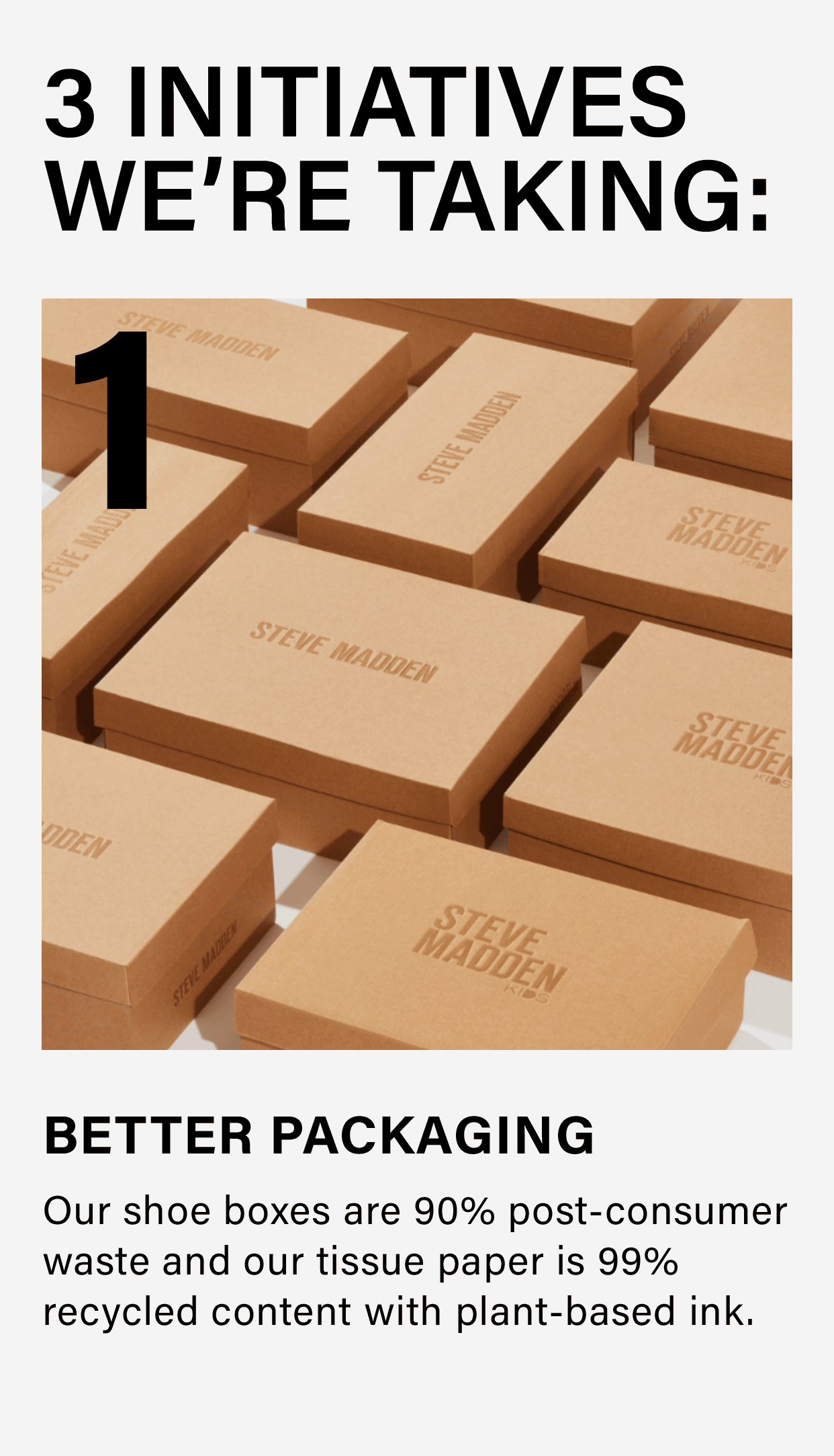 Sustainability At Steve Madden