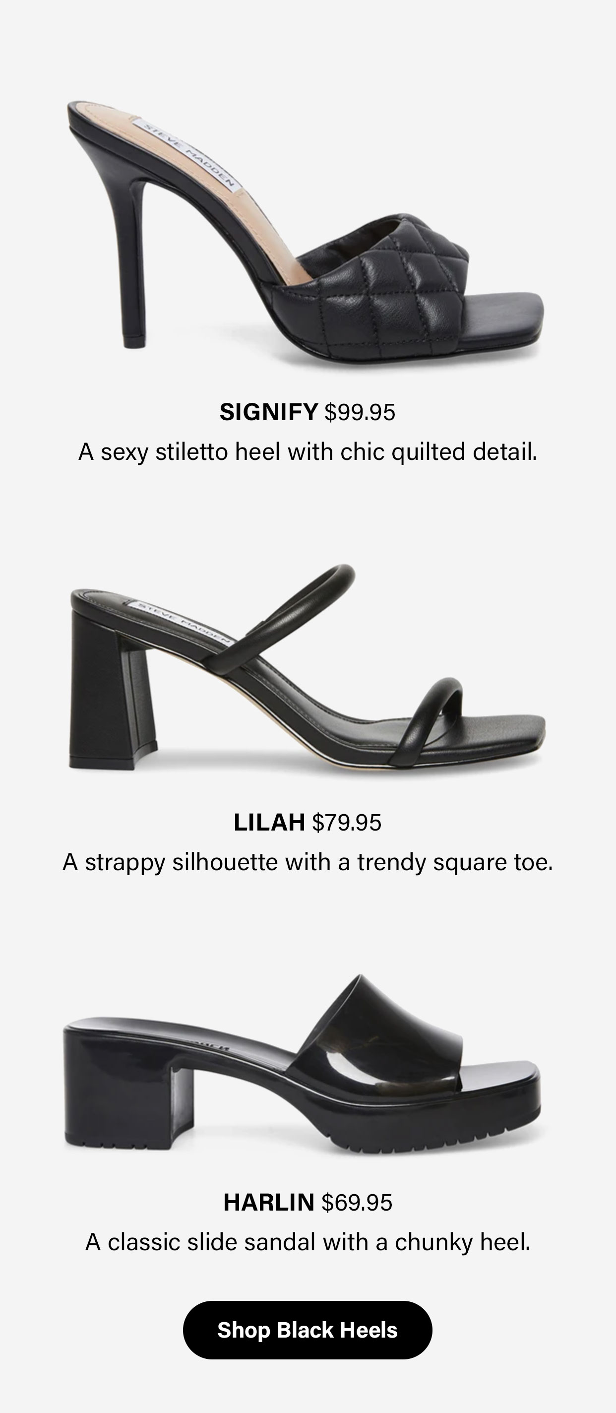 Shop Black Heels