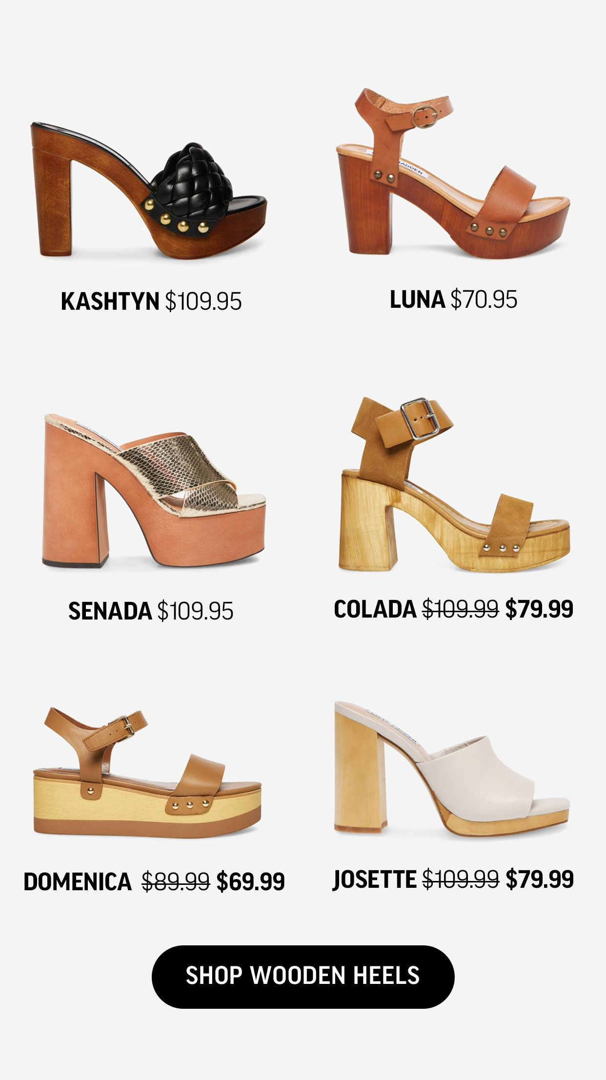 Shop Wooden Heels