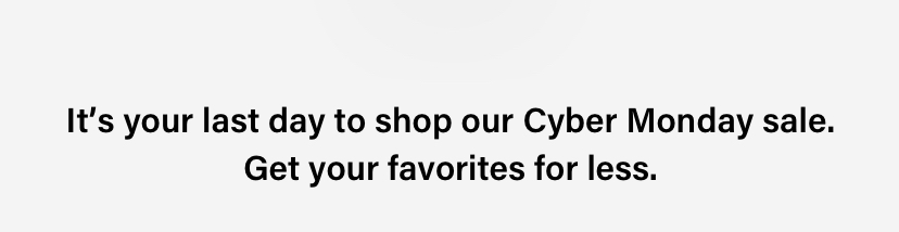 Cyber Monday: 35% Off Sitewide