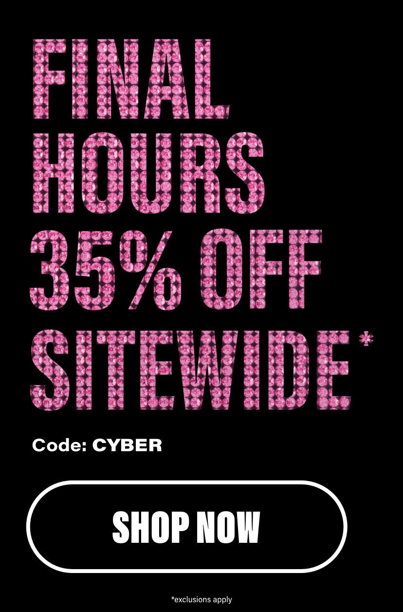 Cyber Monday: 35% Off Sitewide