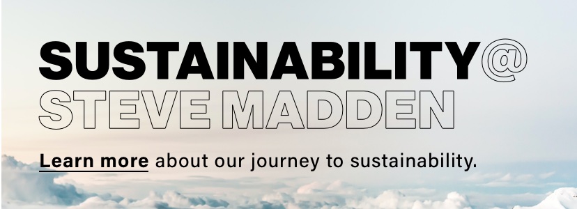 Sustainability At Steve Madden