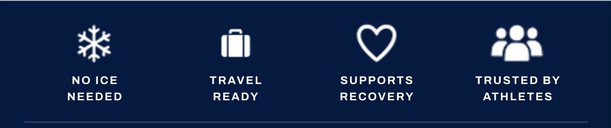 No ice needed Travel ready Supports recovery Trusted by athletes Different athletes. Same mission. #TeamIceeNOW Recover today. Ready tomorrow.