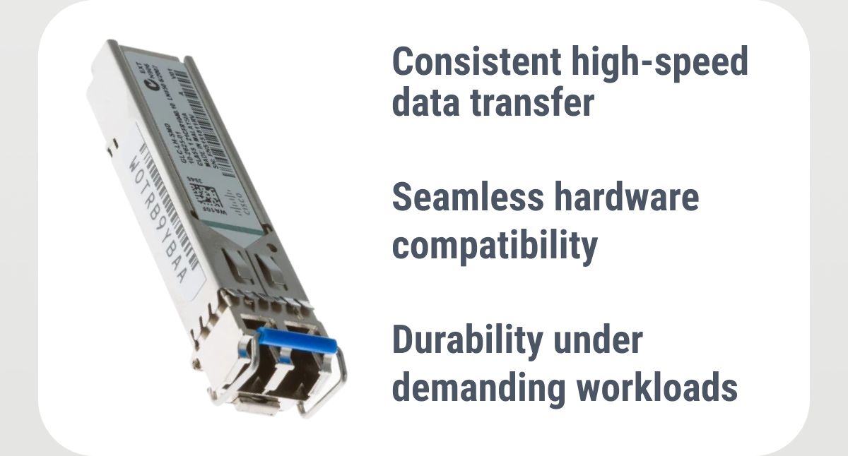 Consistent high-speed data transfer  Seamless hardware compatibility  Durability under demanding workloads