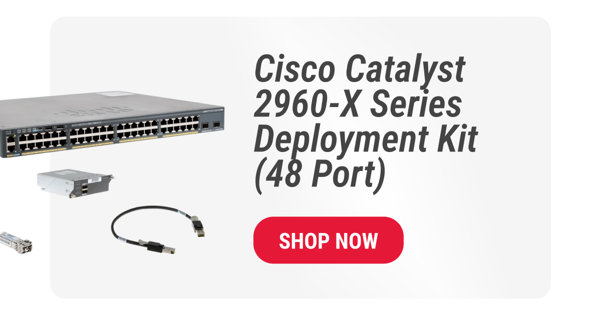 Catalyst 2960-X Series Deployment Kit (48 Port)