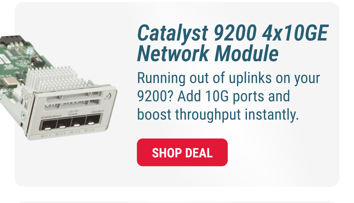 Cisco 10/25G SFP Transceiver Module Save more with volume pricing