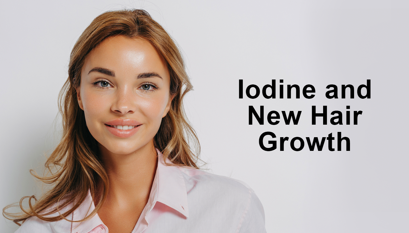 Here's how iodine supplementation can trigger new hair growth