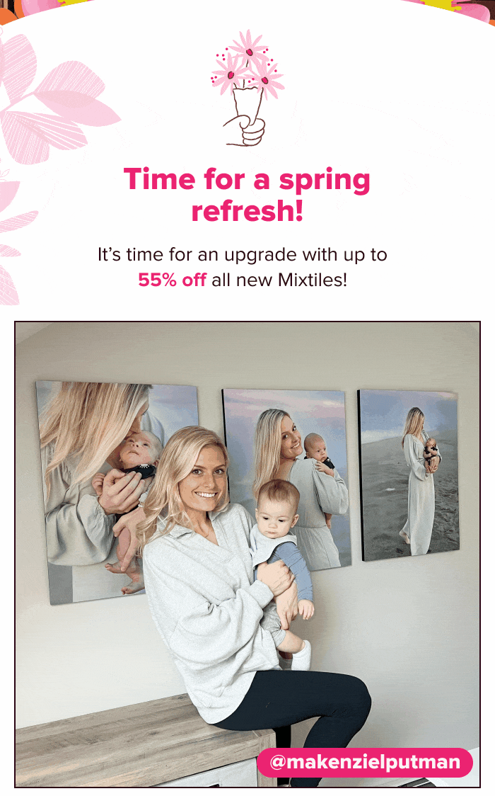 Last Chance To Spring For Your Offer 🌷 Mixtiles