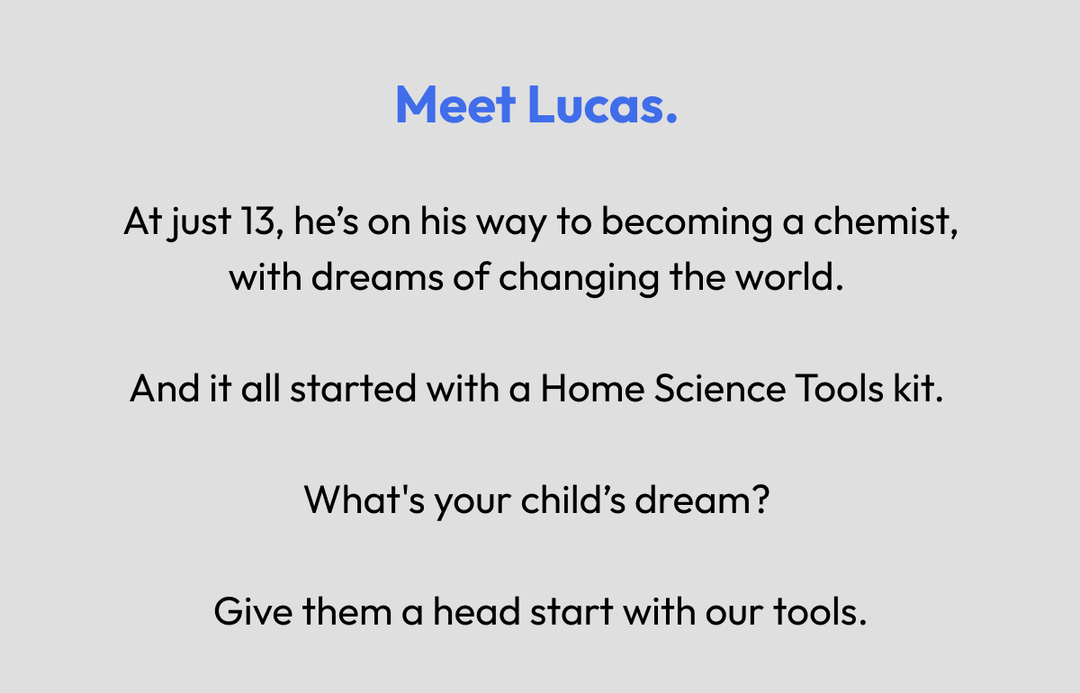 Science Changes Lives 🤩 Home Science Tools