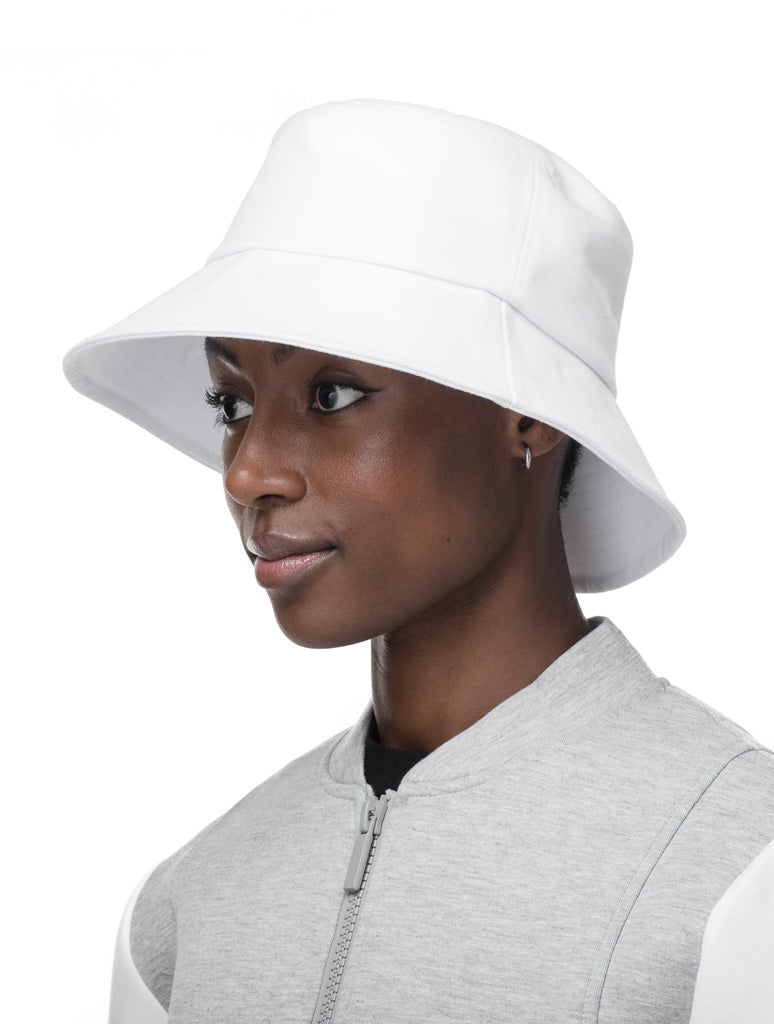 Nobis Argon bucket hat in White.