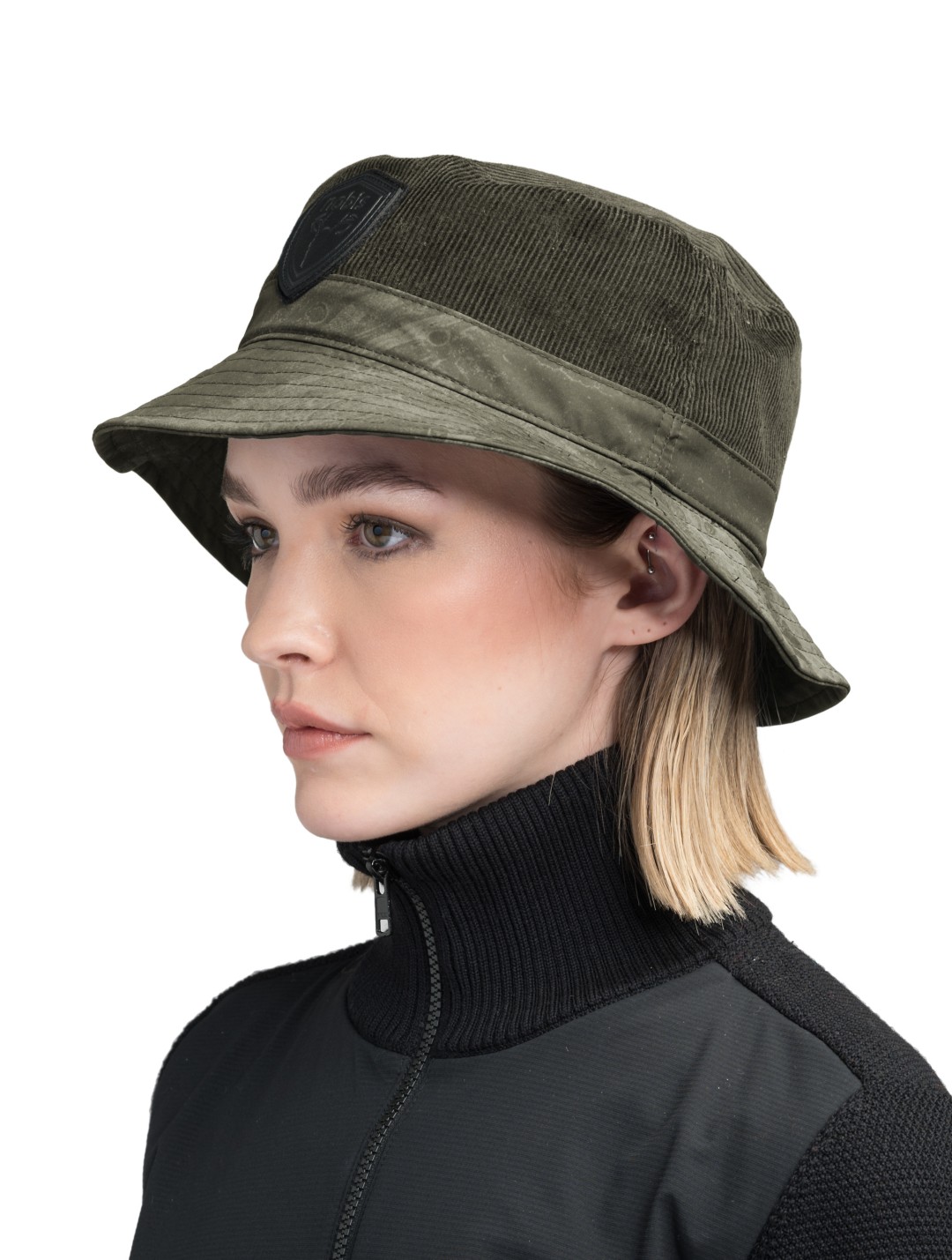 Nobis Kaia Bucket Hat in Fatigue.