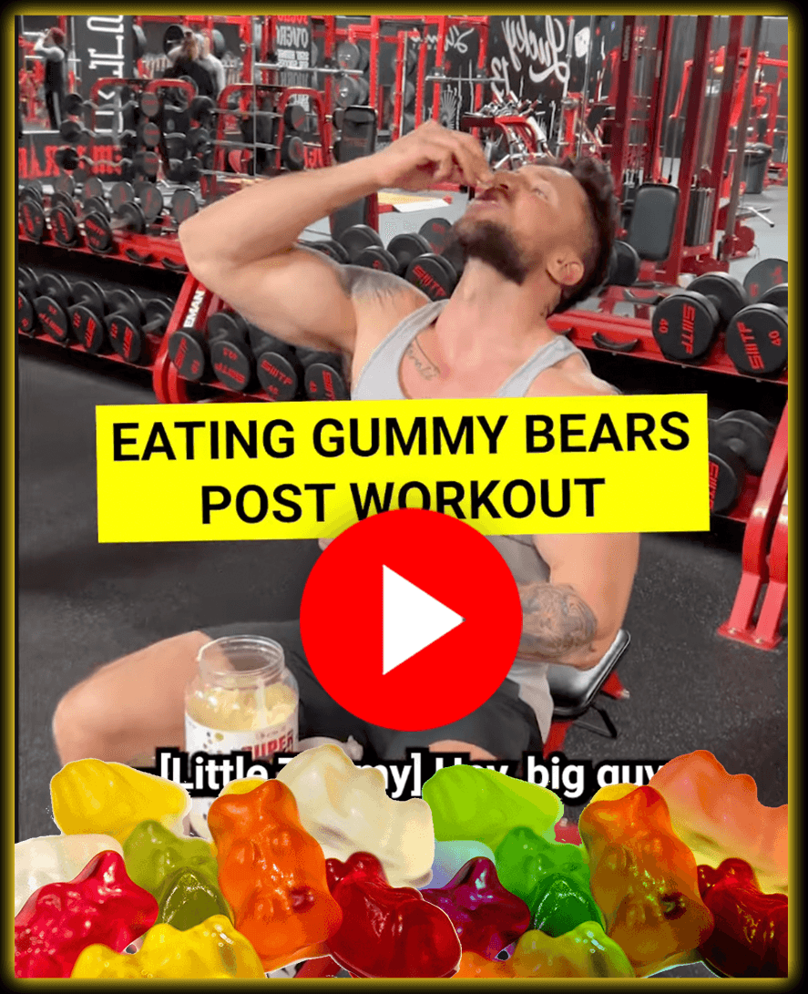 Why I eat gummy bears after lifting 🍬 Alpha Lion