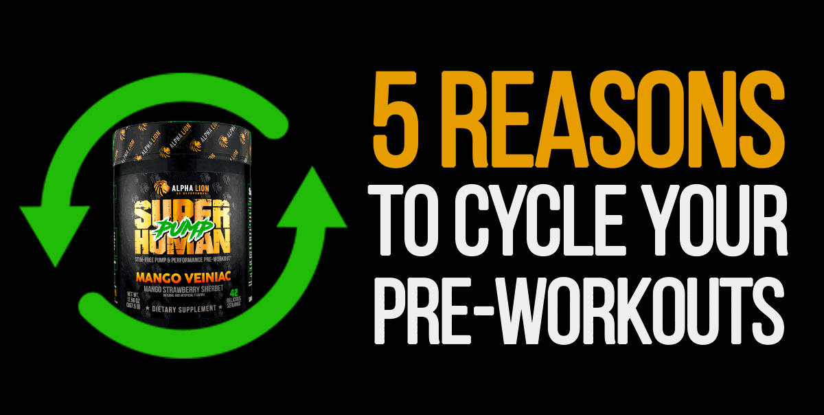 ⚡️ 5 reasons to cycle preworkouts Alpha Lion