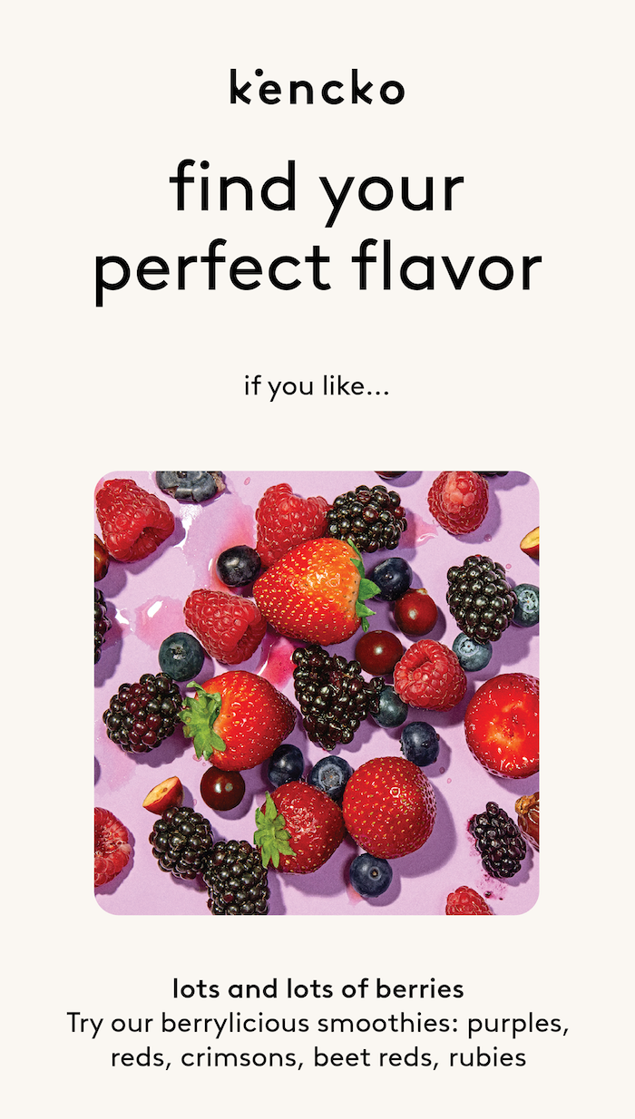 find your perfect flavor Kencko
