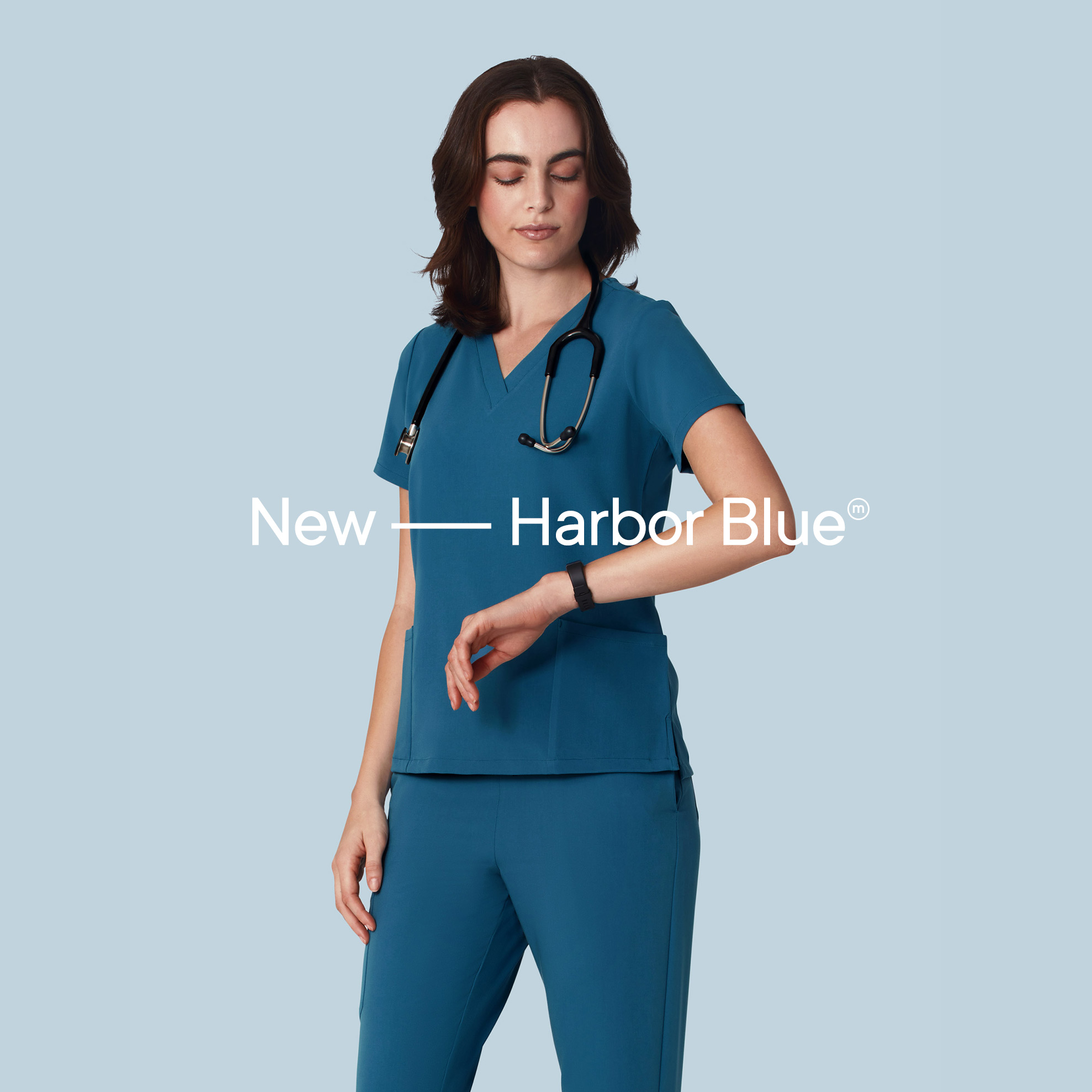 ICYMI Harbor Blue + Aqua! Mandala Scrubs