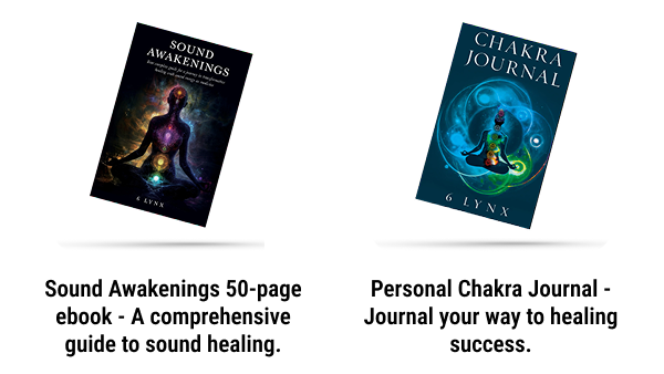 Sound Awakenings ebook & Persnoal Chakra Journal