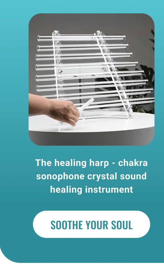 The healing harp - chakra sonophone crystal sound healing instrument