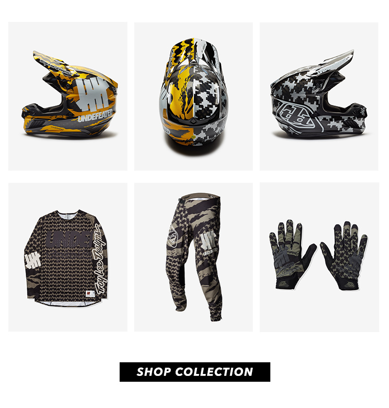 Troy Lee Designs UNDEFEATED ヘルメット