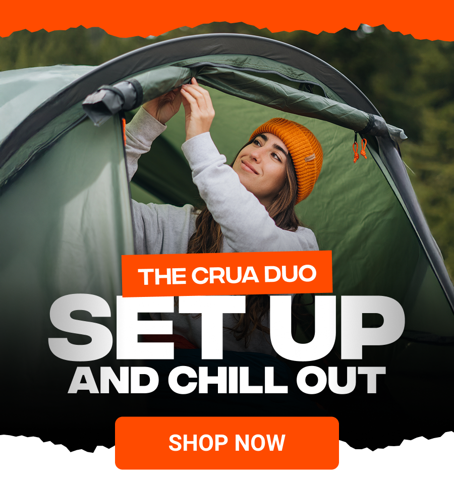 The Crua Duo Setup and Chill Out / Shop now 