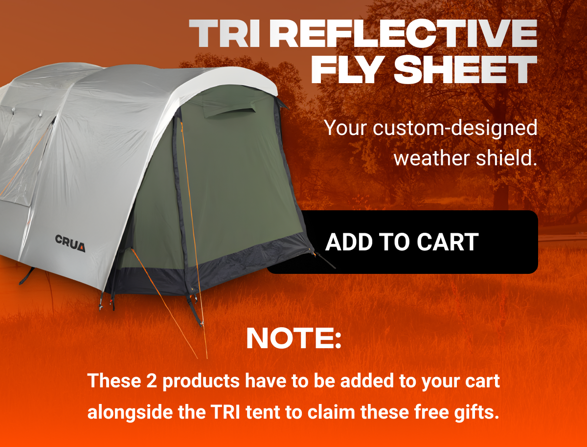 TRI REFLECTIVE FLYSHEET | DOUBLE-SIDED