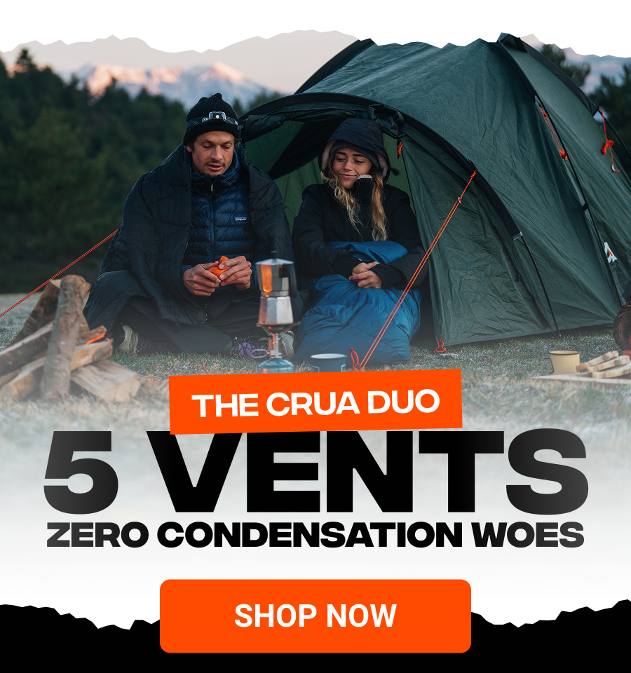 The Crua Duo 5 Vents Zero Condensation Woes / Shop Now