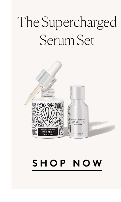 The Super Charged Serum Set