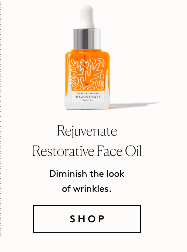 Rejuvenate Restorative Face Oil