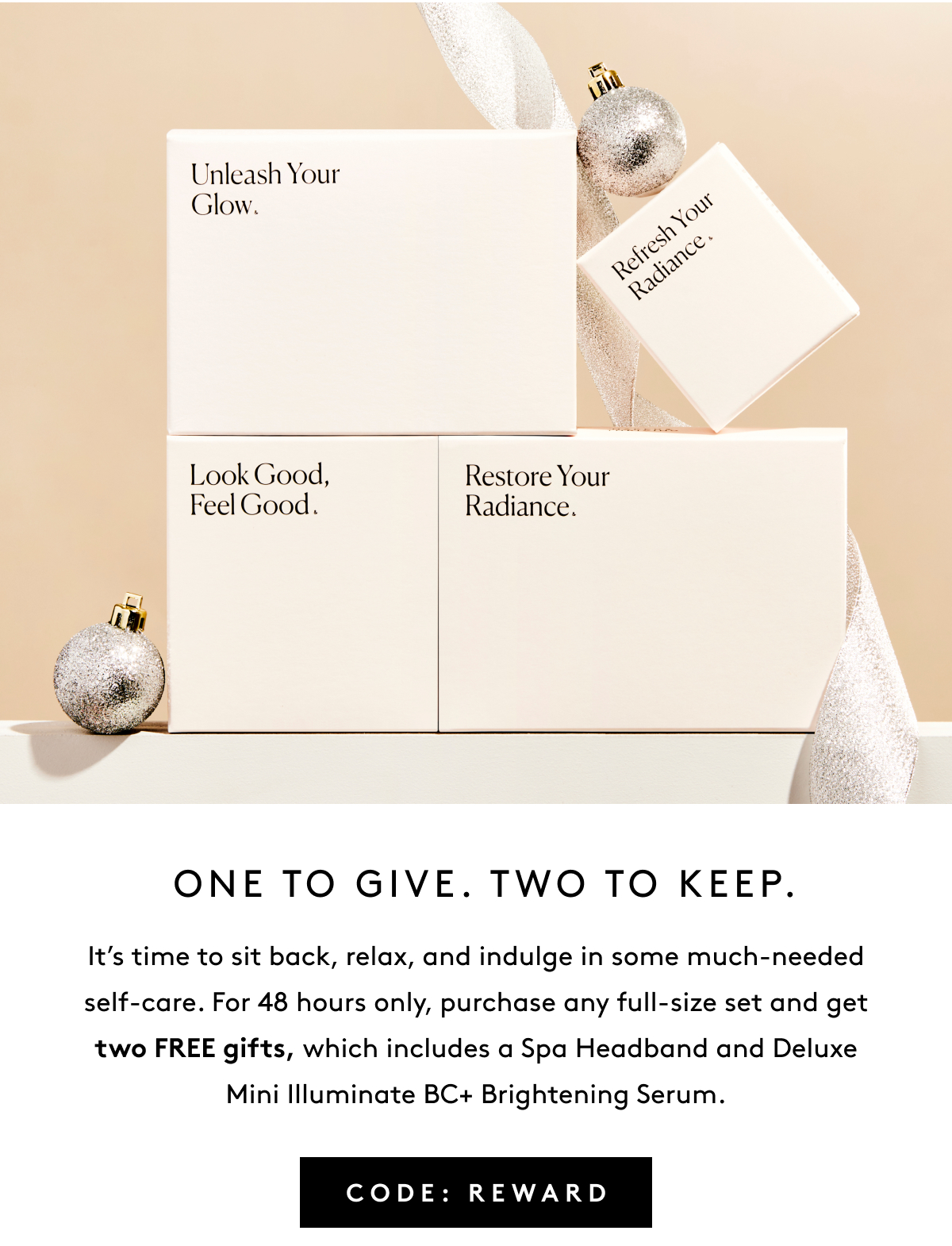 One To Give, One To Keep