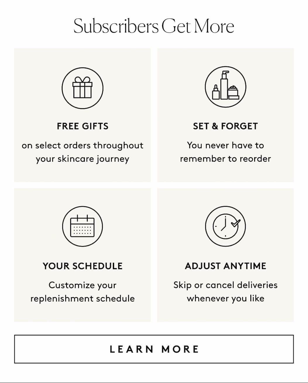 Subscribers Get More