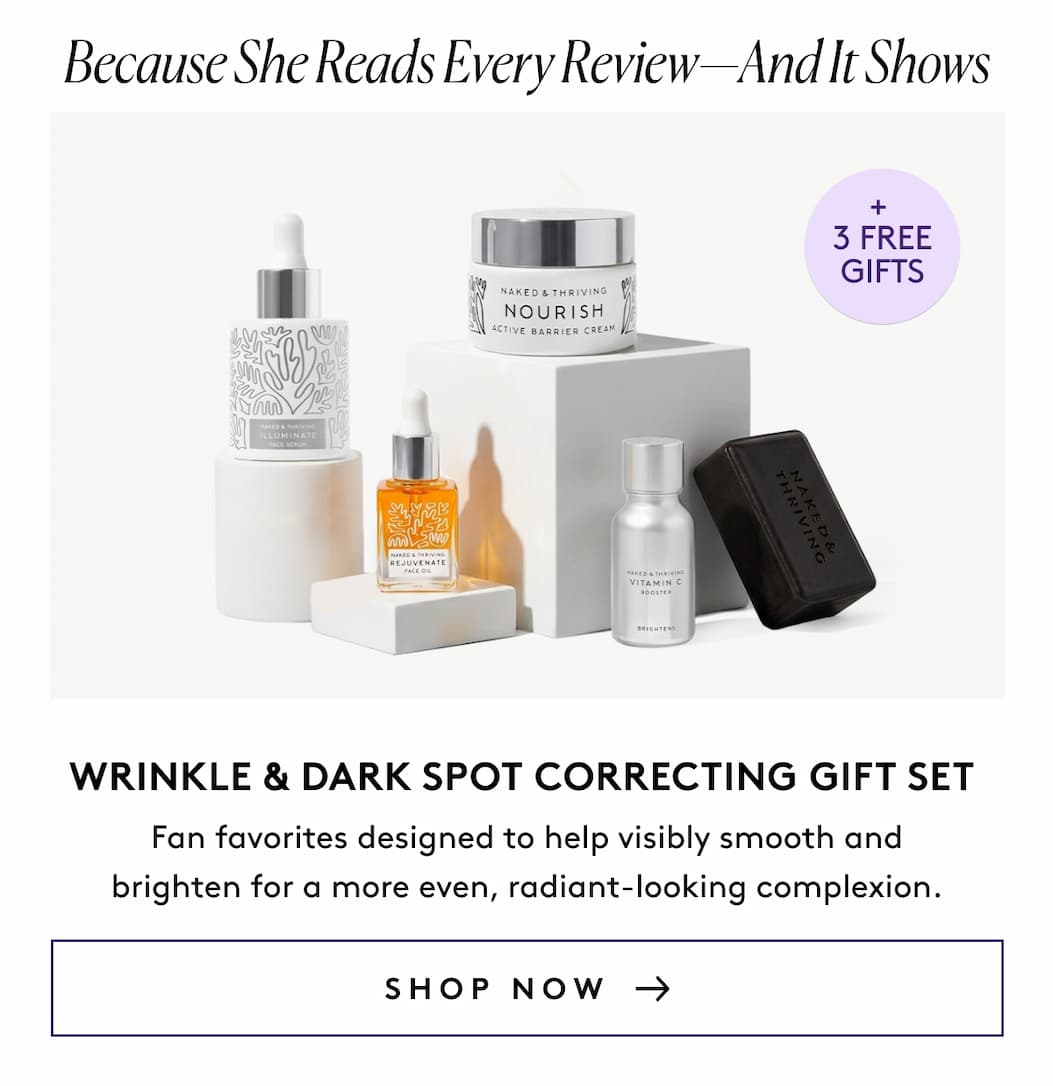 Wrinkle & Dark Spot Correcting Gift Set