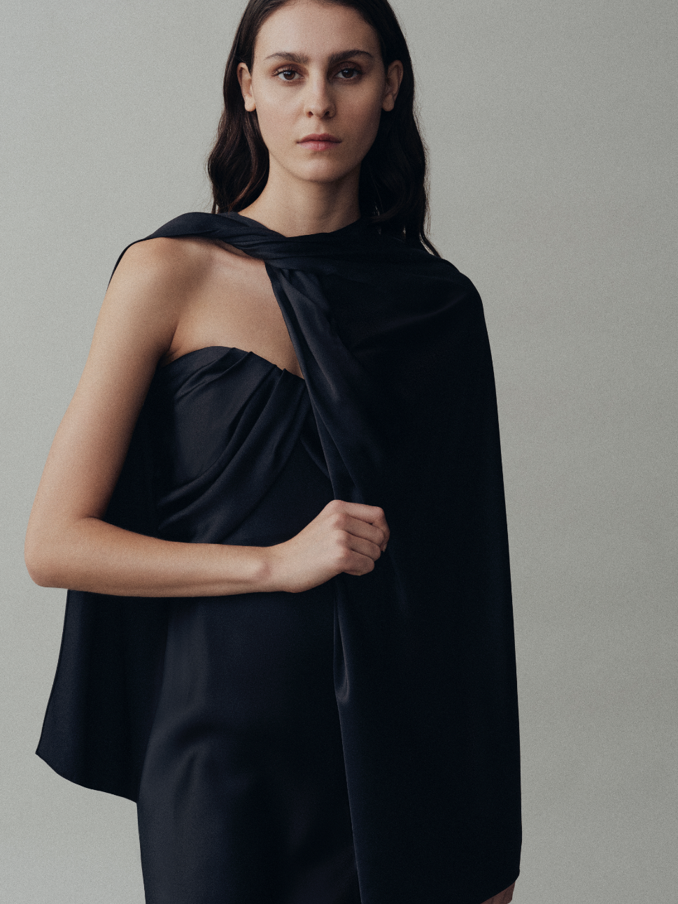 Floral Tabard Tie Dress - Marina Moscone