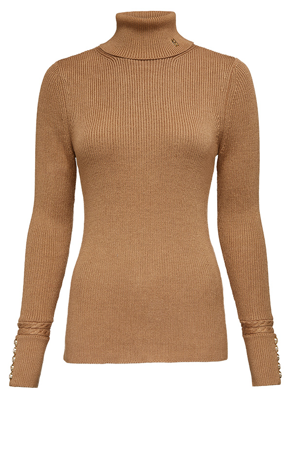 Painswick Roll Neck (Caramel)