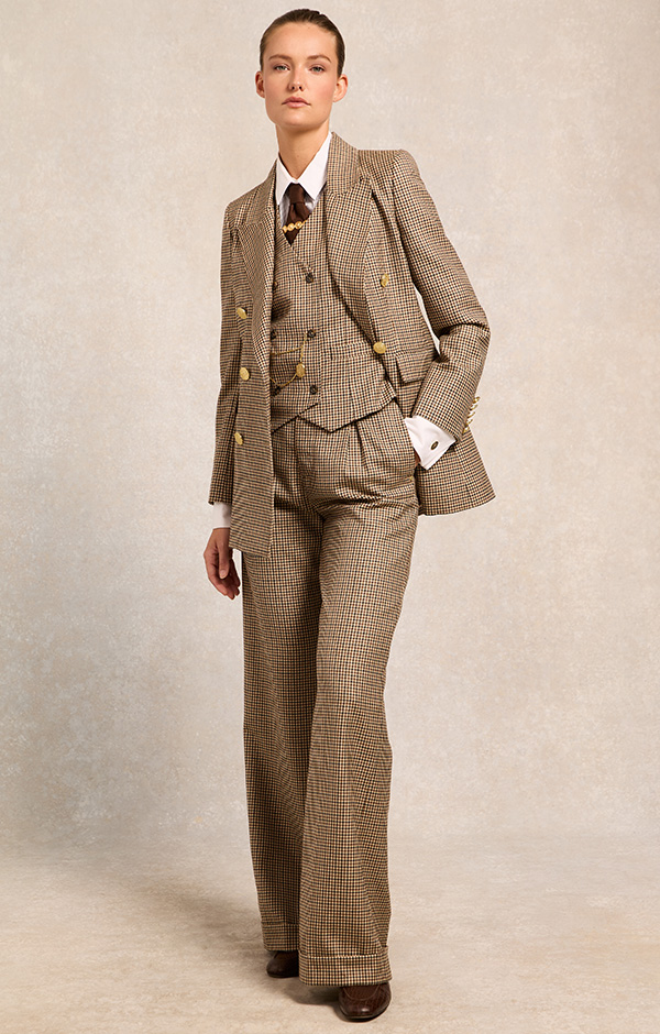 Kensington Double Breasted Blazer (Westminster Tweed)