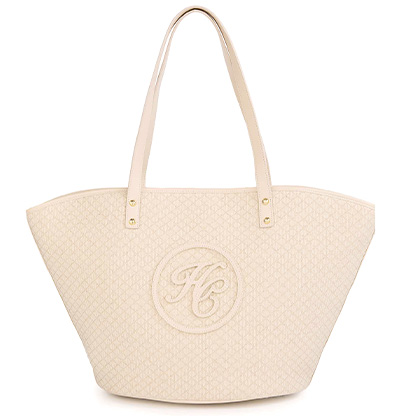 Amalfi Shopper (Woven Cream)