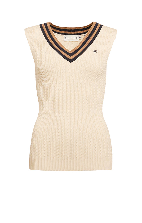 Zoe Sleeveless Tank (Almond)