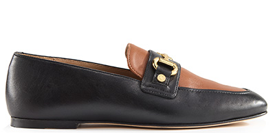 Harvard Horsebit Loafer (Black Tan)