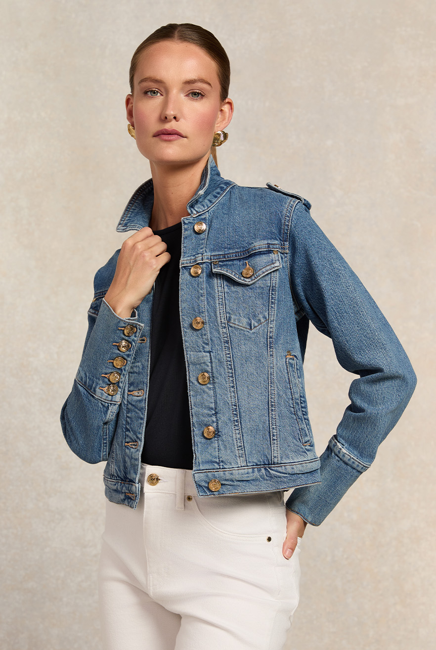 Iconic Denim Jacket (Classic Indigo)