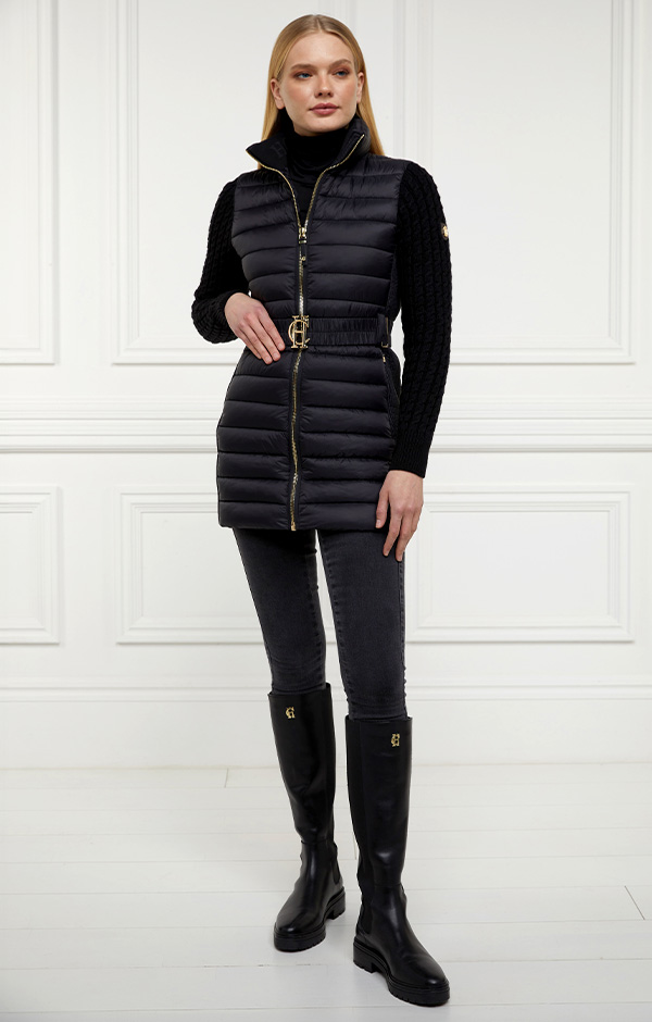 Linfold Hybrid Coat (Black)
