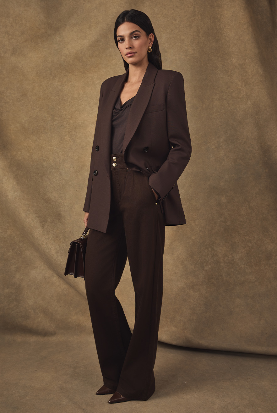 The Portman Blazer (Walnut Twill)