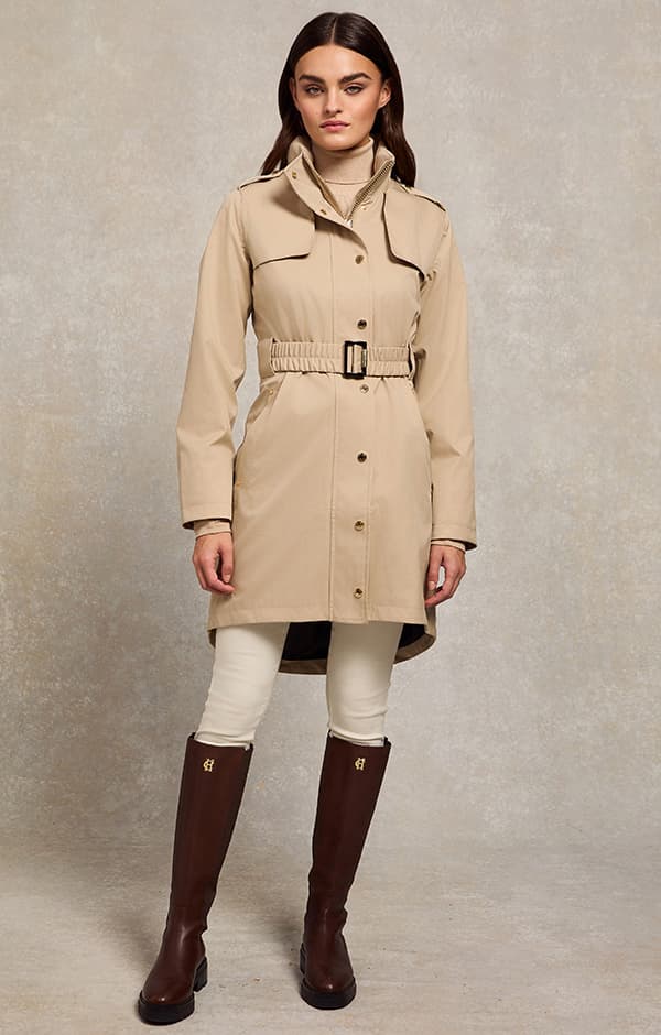 Rosedale Waterproof Parka (Stone)