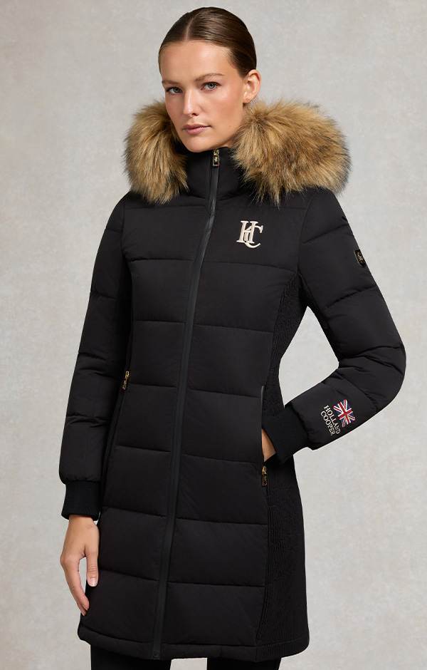 Team Padded Coat (Black)