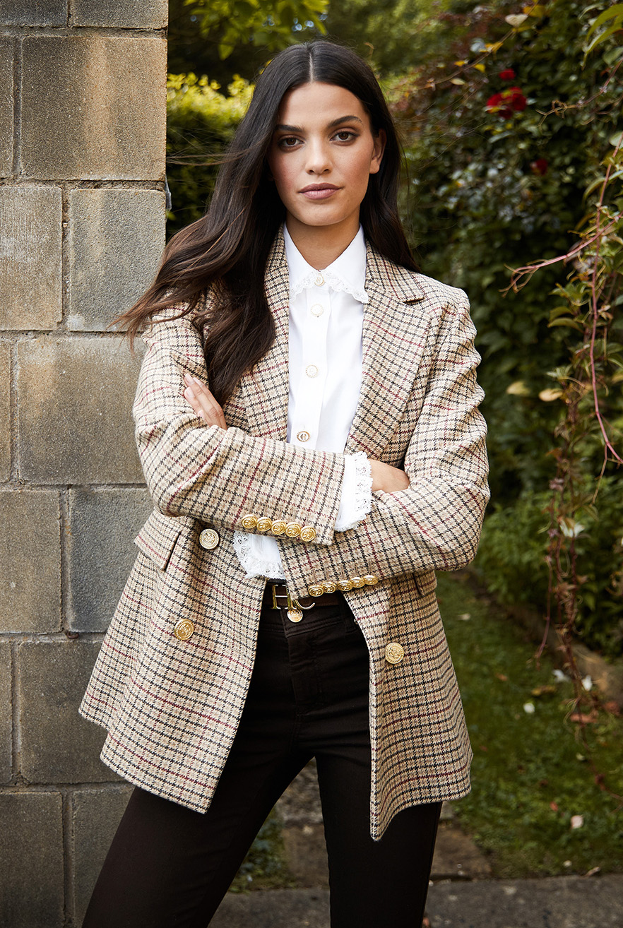 Double Breasted Blazer (Charlton Tweed)