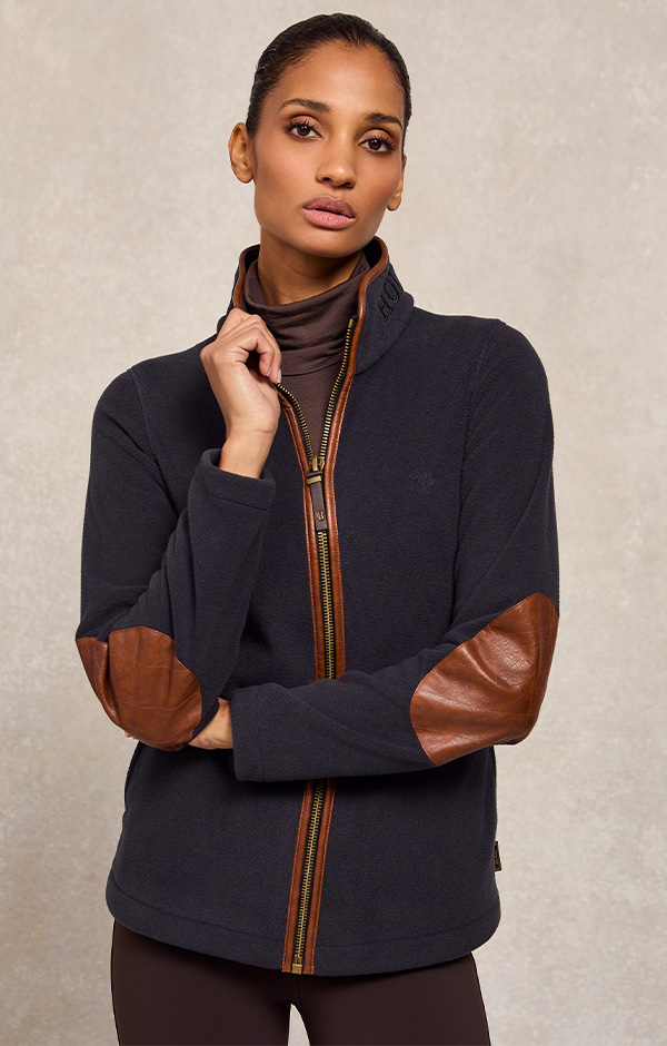 Country Fleece Jacket (Ink Navy)