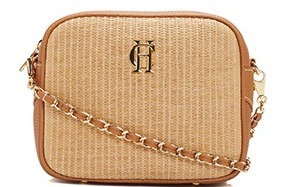 Soho Camera Bag (Tan Raffia)
