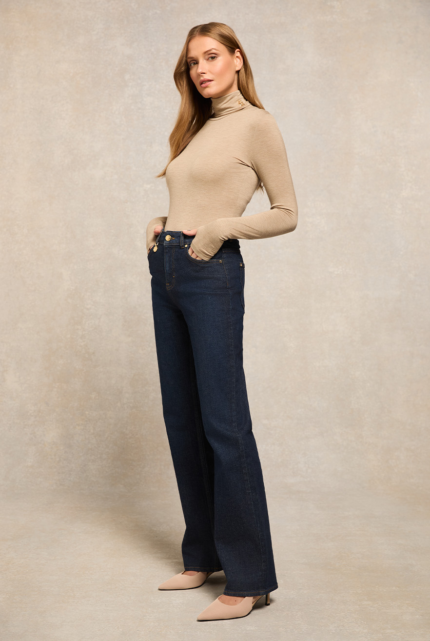 Classic Straight Jean (Deep Indigo)
