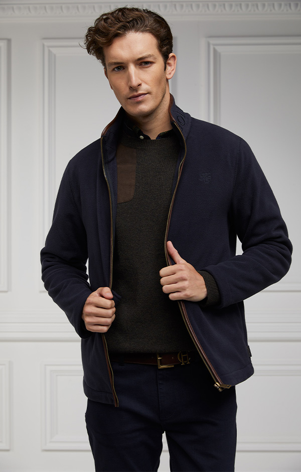 Country Fleece Jacket (Ink Navy)