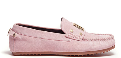 The Driving Loafer (Soft Pink Suede)