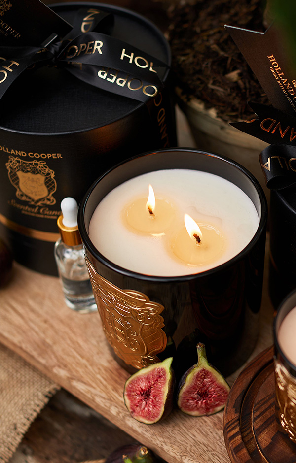 Double Wick Candle (Figue Noir)