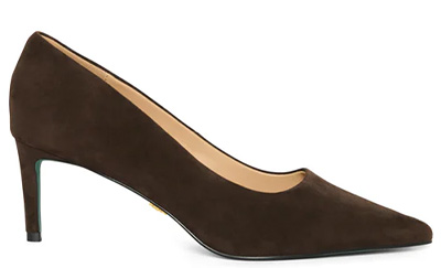 Wear All Day Chelsea Heel (Chocolate Suede)
