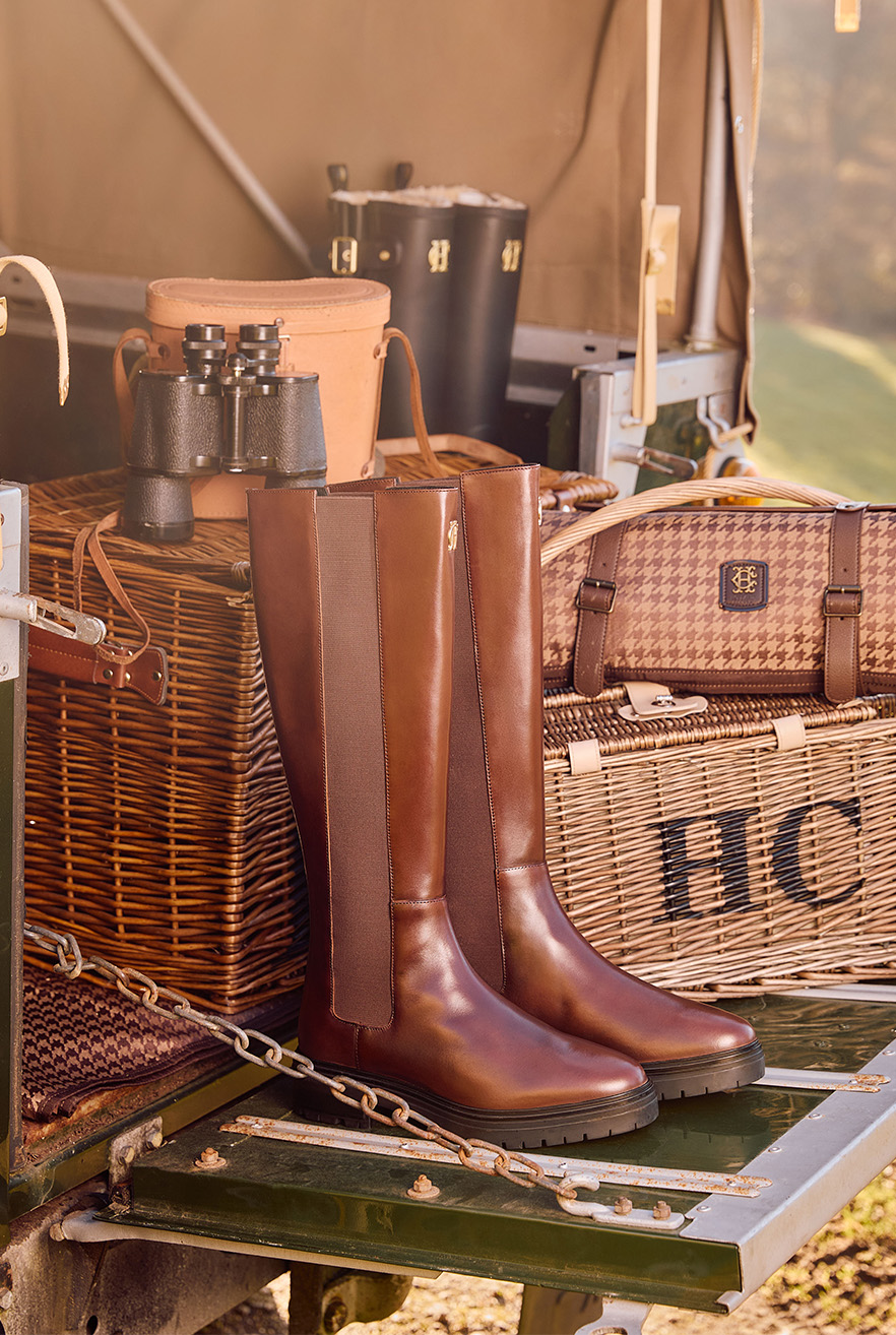 Astoria Knee Boot (Rich Chocolate)